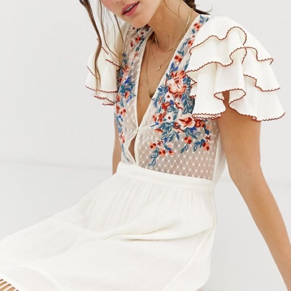 Cleobella White Daphne Dress 